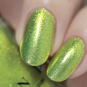 ILNP Short Circuit - Radiant Yellow-Green Ultra Metallic Bright Nail Polish