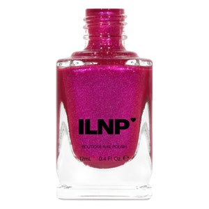 Pucker Up Vibrant Pink Shimmer Nail Polish image 2