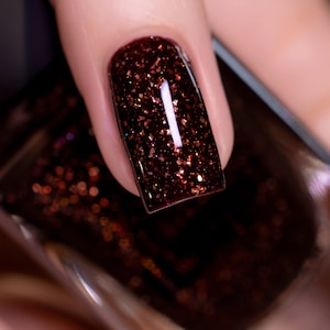 Shapeshifter - Schokobrauner Holographic Metallic Nagellack