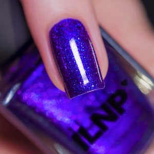 Last Call - Rich Blue-Violet Shimmer Nail Polish