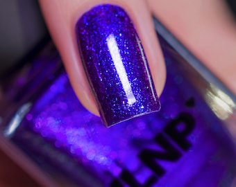 Last Call - Rich Blue-Violet Shimmer Nail Polish