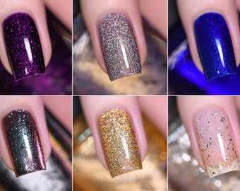 At Midnight Collection - Grand and Dazzling New Year's Nail Polish Collection