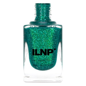 Paradise Tropical Teal-Green Holographic Jelly Nail Polish image 2