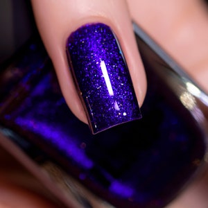 Abracadabra - Bewitching Indigo Shimmer Nail Polish