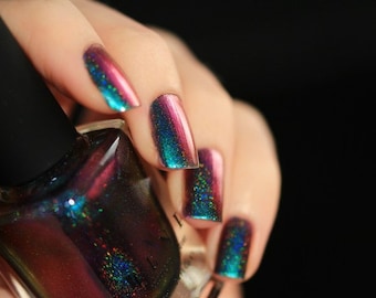 Hush (H) Teal, Blue, Violet, Orange, Red Holographic Ultra