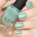 Music Box - Rich Teal Blue Holographic Nail Polish 
