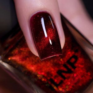 Poison - Blood Red Magnetic Nail Polish