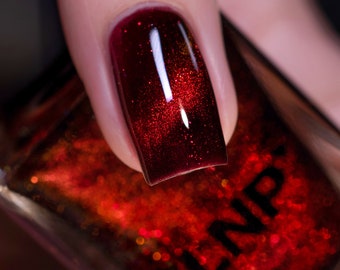 Poison - Blood Red Magnetic Nail Polish