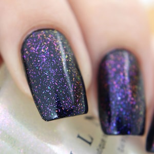 Free Spirit - Blau, Lila, Pink, Grün Irisierende Topper Nagellack