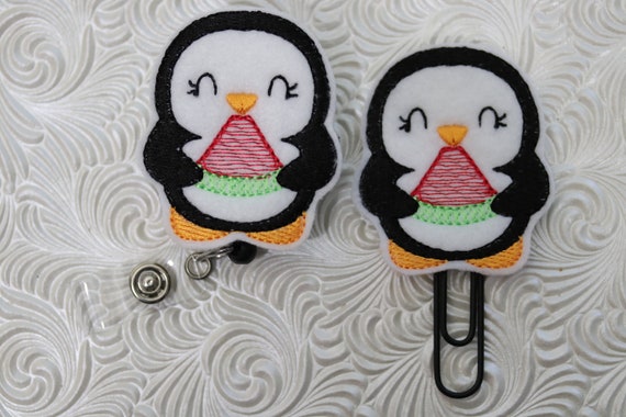 Sweet porcupine badge reel retractable badge holder planner clip