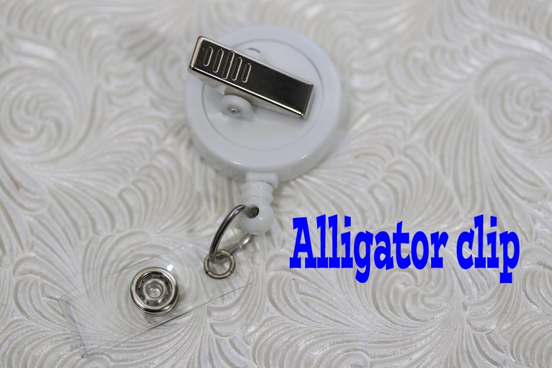 planner clip yummy taco badge holder retractable badge holder