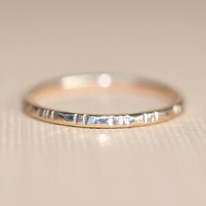 14k Gold Filled Stacking Ring for a Pinky Little Finger - Etsy