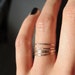 5 gold filled delicate and dainty stack rings/ Ultra thin rings/ Dainty trendy and elegant jewelry/ Rock Elegance/ RockElegance 