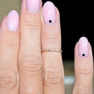 14k gold filled above knuckle ring/ Pinky little finger ring/ Stacking ring/ Everyday jewelry