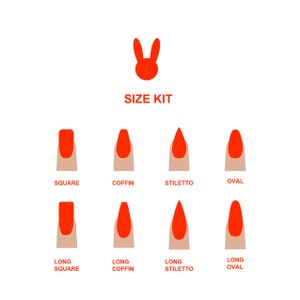 Sizing Kit/ press on nail sizing kit