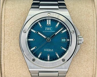 Vintage IWC Ingenieur Automatic 40mm Aqua Dial, Watch for Men