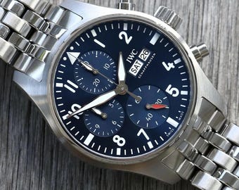 Vintage IWC Pilot’s Watch Chronograph 41mm, Watch for Men