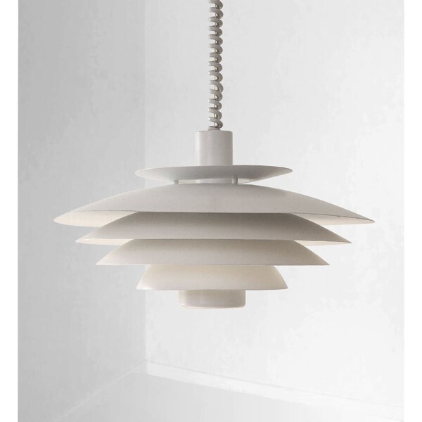 Beautiful Large danish vintage light by Form-Light Denmark