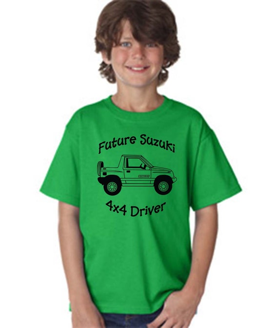 Future Suzuki 4x4 Driver Youth Shirt Suzuki Sidekick
