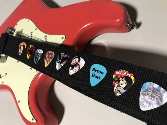 Custom Guitar Picks. 6 Personalized Novelty Guitar Picks. Your