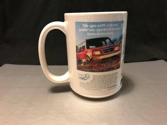 Suzuki Sidekick Sport custom sublimated mug