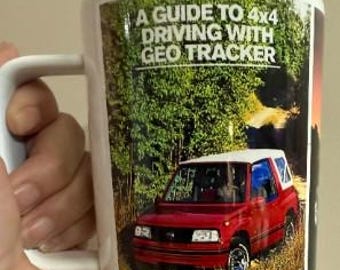 Geo Tracker custom sublimated mug