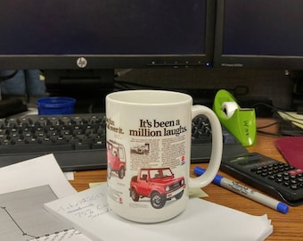 Suzuki Samurai custom sublimated mug