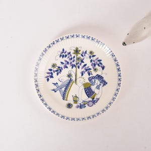Great Condition! Turi Gramstad Oliver for Figgjo Flint Norway - LOTTE - Small Plate - Scandinavian Mid-century Tableware Design 1960s
