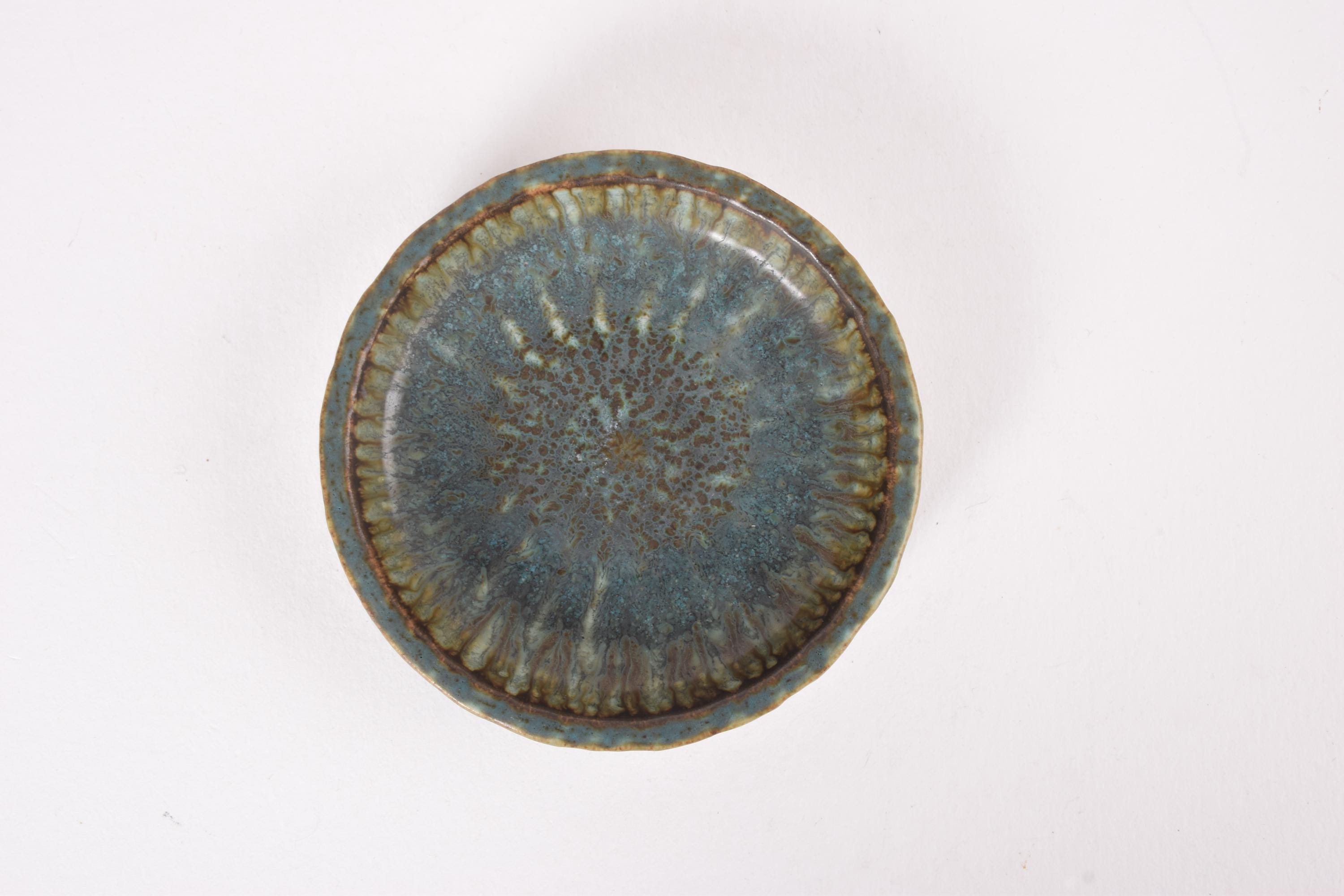 Rare Great Glaze Color! Gunnar Nylund for Rörstrand Sweden - RUBUS