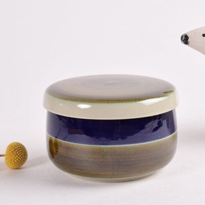 Vintage 1970s Rörstrand ELISABETH - Jam Pot / Large Sugar Bowl - Trinket Box - Marianne Westman - Scandinavian Mid-century Tableware Design