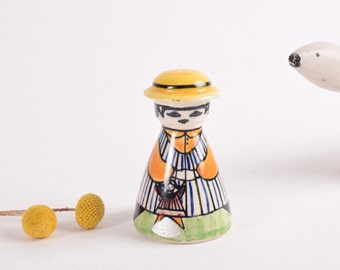 Vintage Swedish - Familjen Pepparsson - Pepper Shaker - Child - Anita Nylund for Jie Gantofta Sweden - Scandinavian Mid-century Design