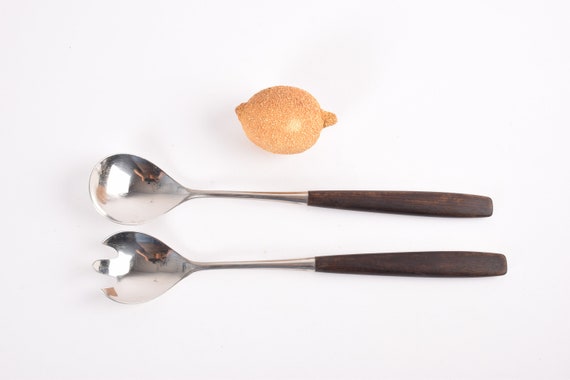 Vintage Norwegian - Salad Set - Thor Bjørklund Norway - Rosewood