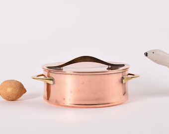 1960s Jens Quistgaard for Dansk Designs - Medium Copper Pot