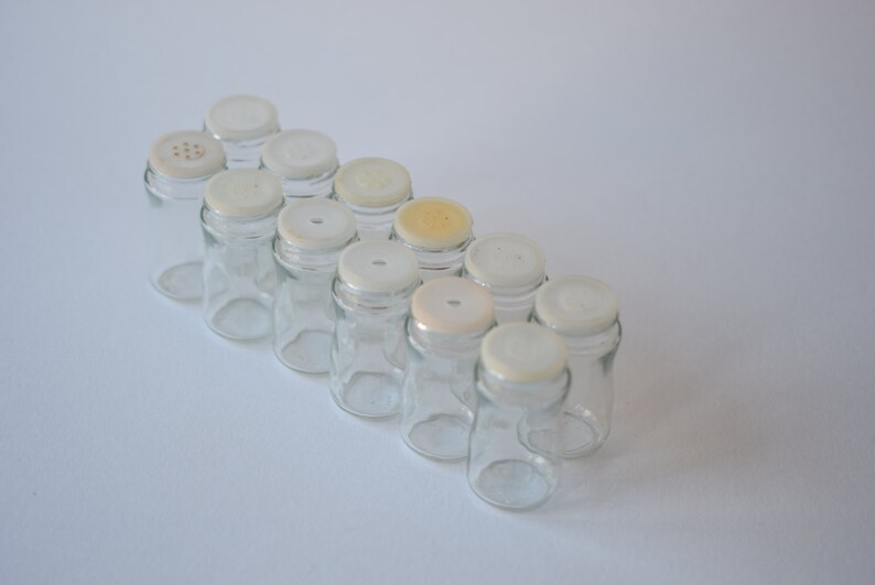 12 glasses Rare Danish mID-century Design Beech Digsmed Denmark Spice Jar Wheel revolving spice rack Spice carroussel