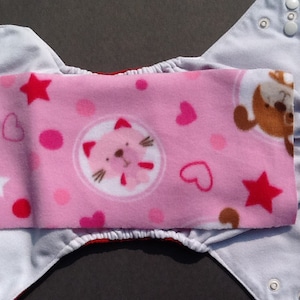 Set of 6 Micro Fleece Diaper Liners - UNSERGED!!