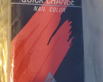 Vintage Avon Quick Change Nail Color Full Size Brief Mulberry Presidents Club Introduction Factory Sealed