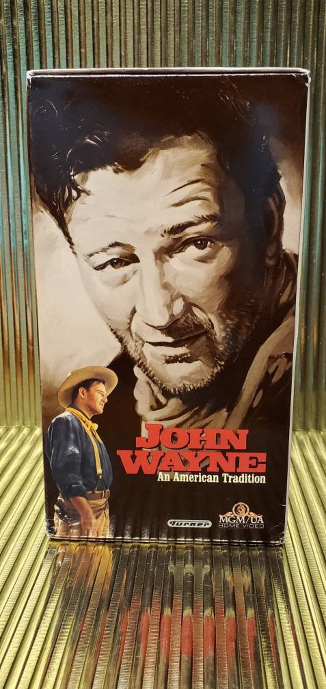 Vintage John Wayne Box Set an American Tradition 3 Movies VHS Videocassette Like New Etsy
