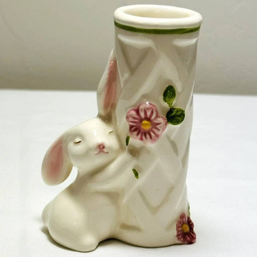 Vintage Avon Bunny Bud Vase New in Unopened Factory Packaging Etsy