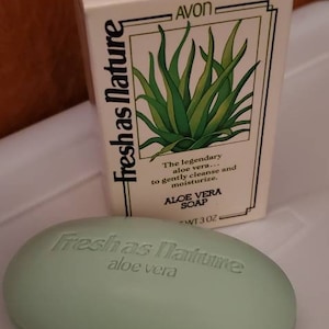 Aloe Vera Soap Avon Fresh As Nature Vintage 3 Oz Bar