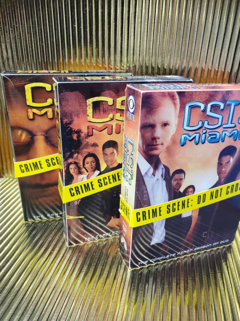 Complete CSI Miami Season 1 2 3 NIB image 1