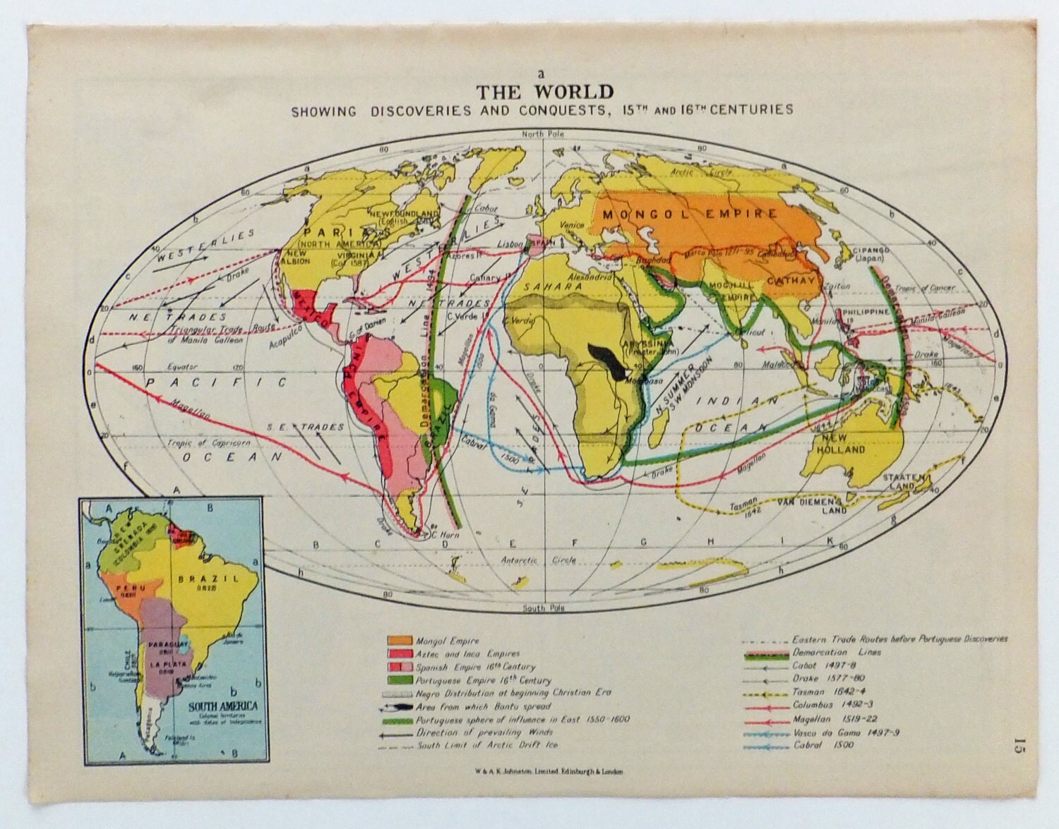 Les Grandes Decouvertes Au 15eme Et 16eme Siecle