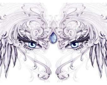 Maschera - splendida stampa fantasy art