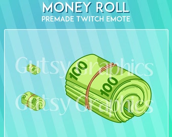 Money Roll Twitch Emote