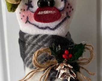 Hand Sewn Icicle Christmas Ornament
