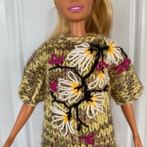 Fashion Doll Sweater - Spring Collection