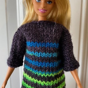 Fashion Doll Knitted Sweater