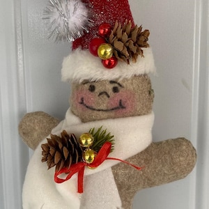 Gingerbread Ornament - Size: 8&quot; tall X 5&quot; wide