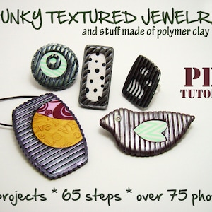 Fimo-Anleitung, PDF-Anleitung, DIY-Idee, Funky robuster Schmuck, DIY übergroße Ringe, Schritt für Schritt E-Book,