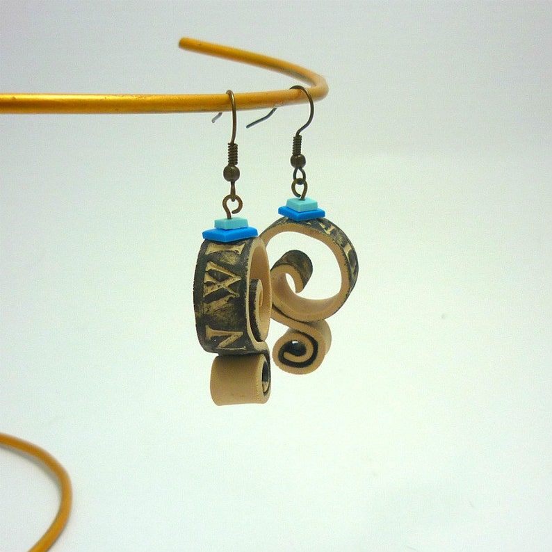 Polymer Clay Tutorial Tangled Earrings Ebook PDF Tutorial Etsy