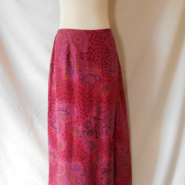 Faux Wrap Skirt - Etsy